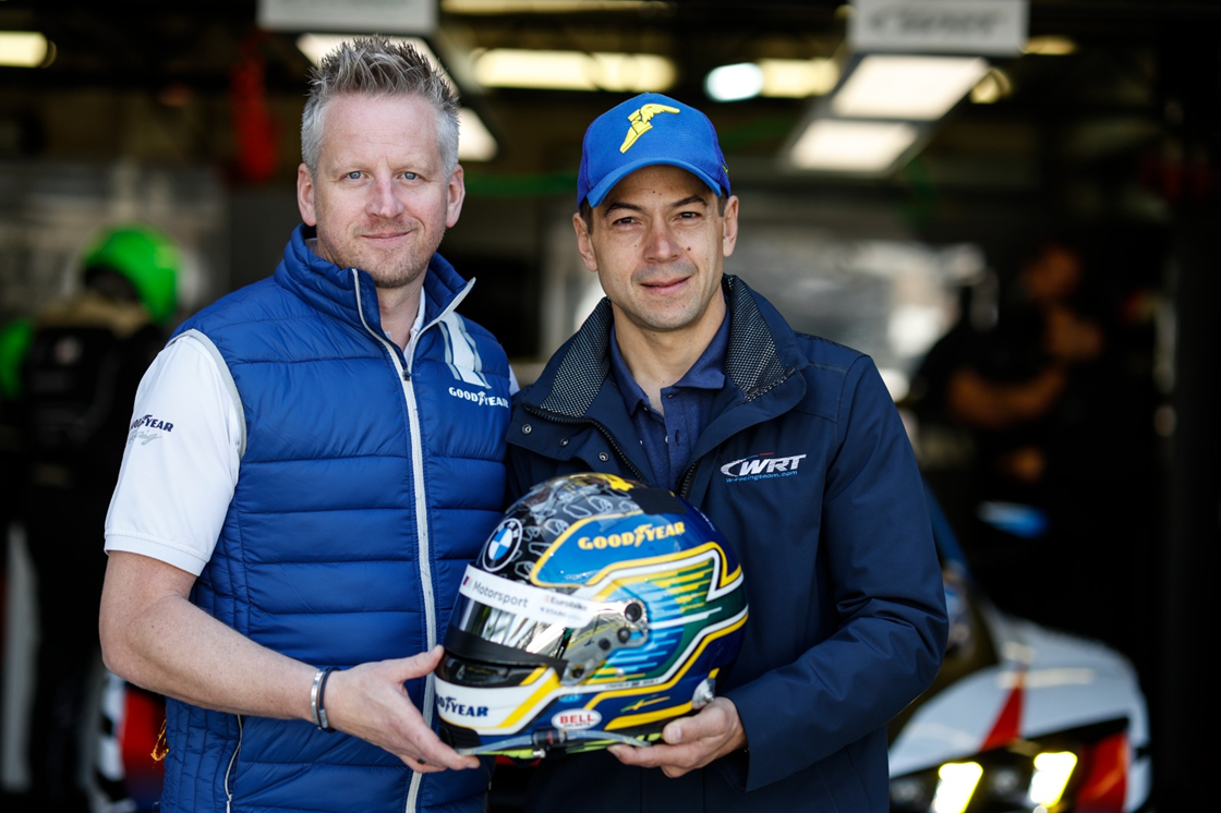 Piloto brasileiro do WEC terá capacete assinado pela SID Special Paint em parceria com a Goodyear